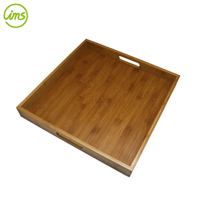 Square Bamboo Tray